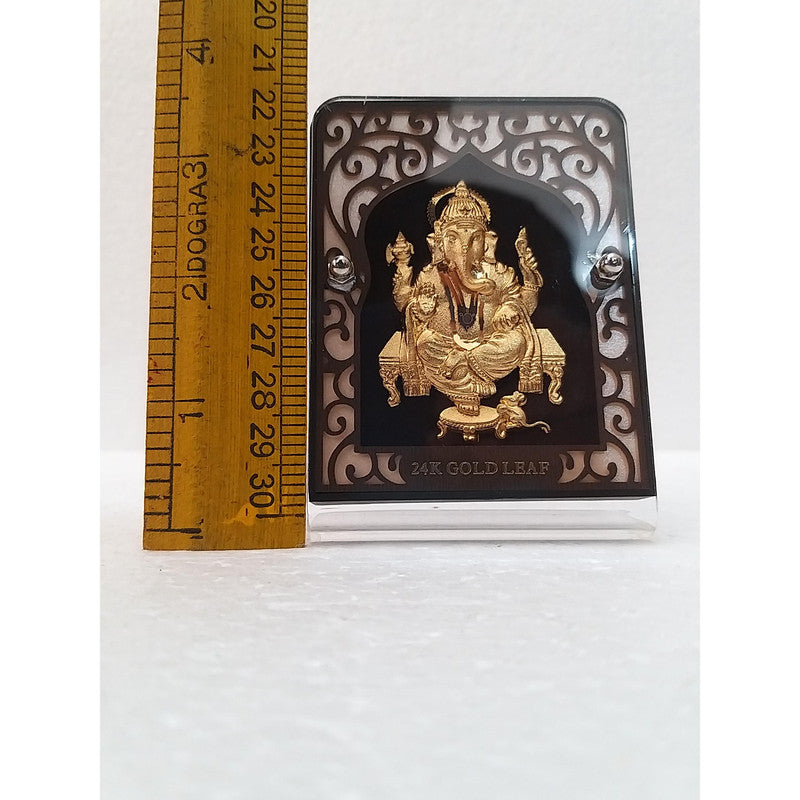 Gold Plated Lord Ganesha with Frame | Religious Collection (1903)