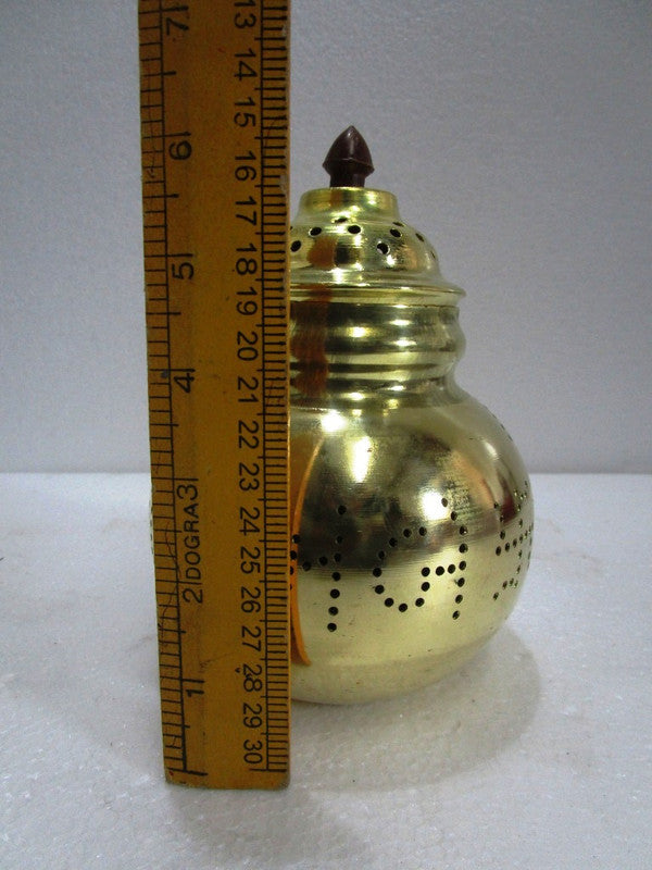 BRASS Hindu Goddess Garbo - Diya Pot - Mataji Navratri Pooja Puja Aarti Worship Shakti Maa Ambe (2054)
