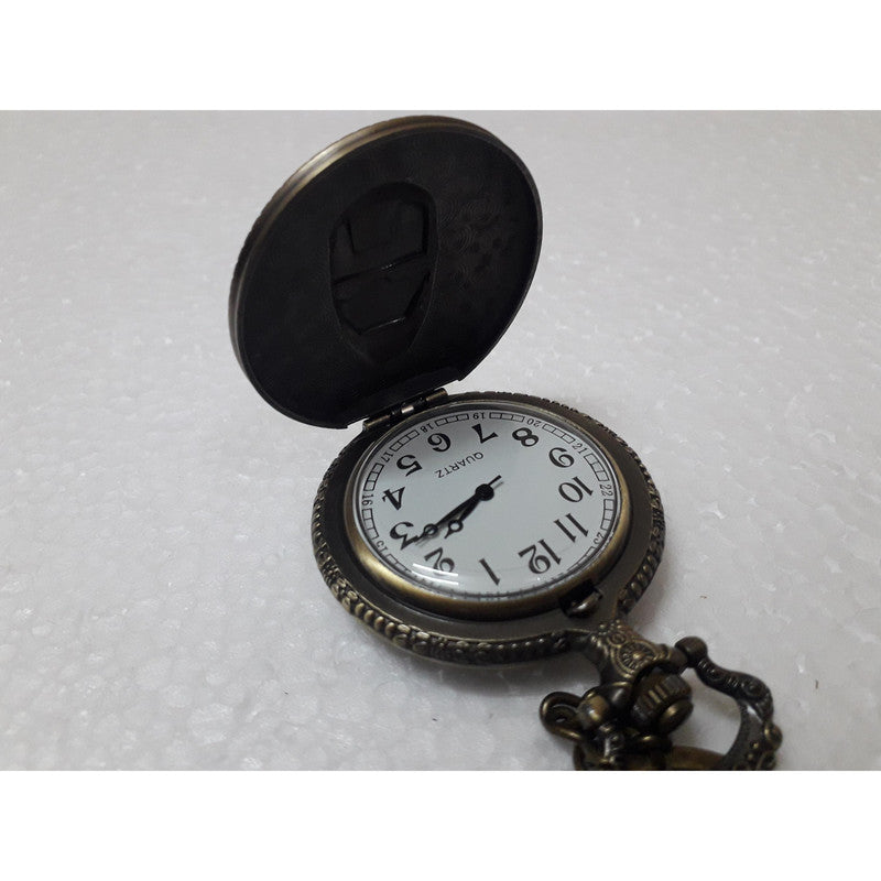 Pocket Watch Key Chain with Key Ring Men & Women Gift Key Chain Key