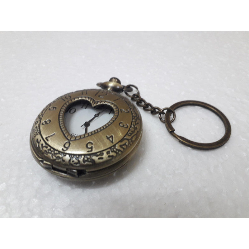 Pocket Watch Key Chain with Key Ring Men & Women Gift Key Chain Key