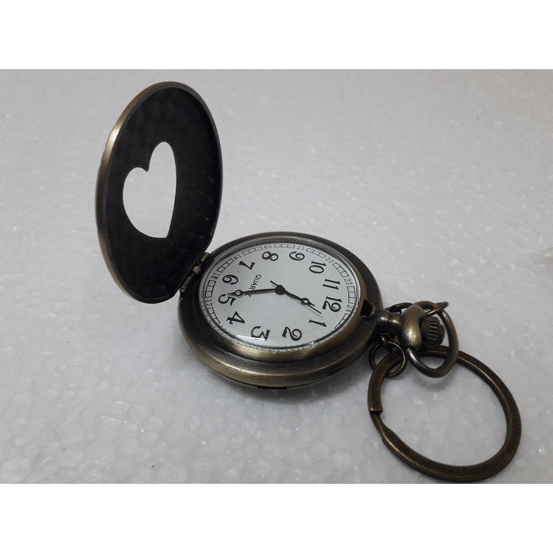 Pocket Watch Key Chain with Key Ring Men & Women Gift Key Chain Key