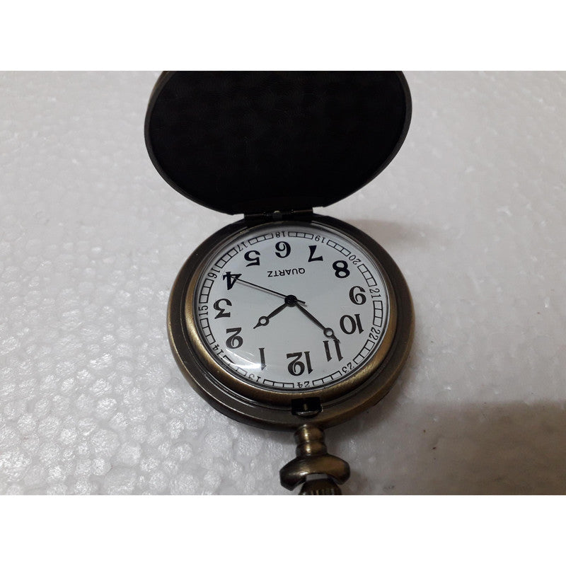 Pocket Watch Key Chain with Key Ring Men & Women Gift Key Chain Key