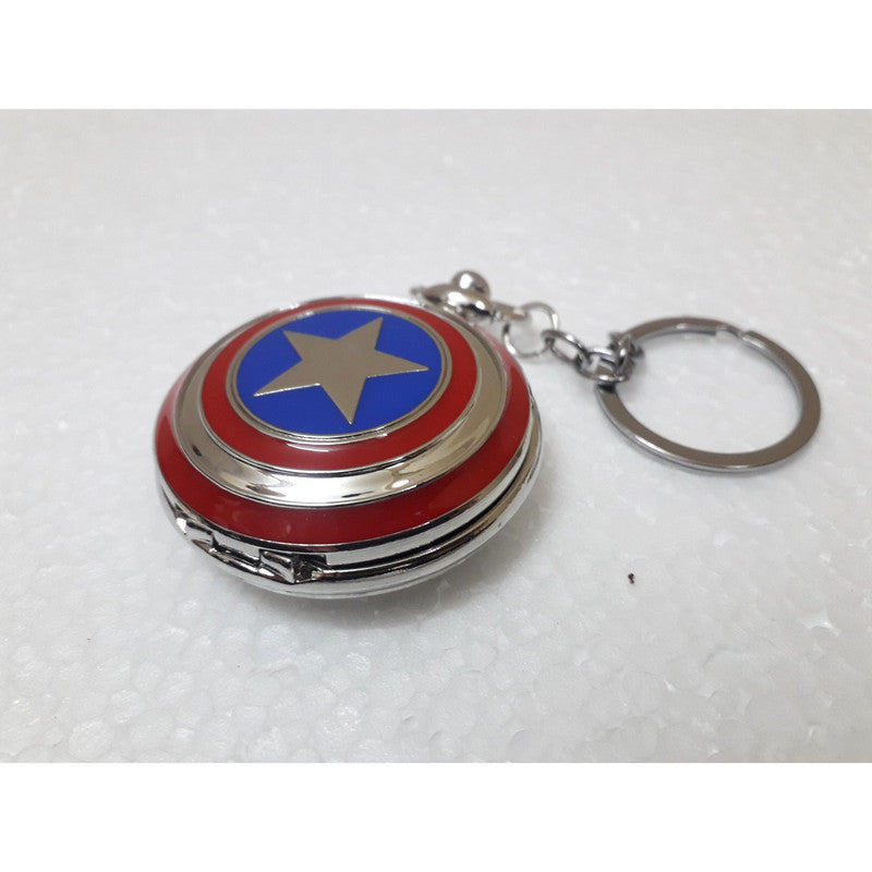 Pocket Watch Key Chain with Key Ring Men & Women Gift Key Chain Key