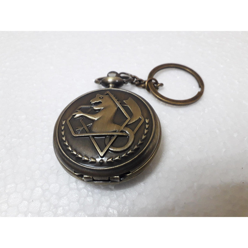 Pocket Watch Key Chain with Key Ring Men & Women Gift Key Chain Key