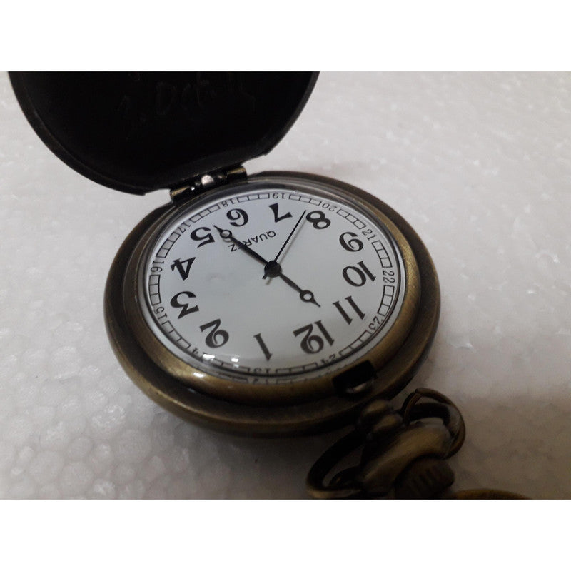 Pocket Watch Key Chain with Key Ring Men & Women Gift Key Chain Key