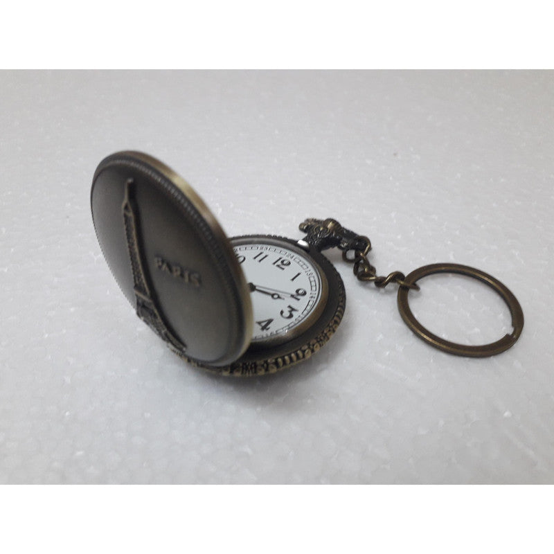 Pocket Watch Key Chain with Key Ring Men & Women Gift Key Chain Key