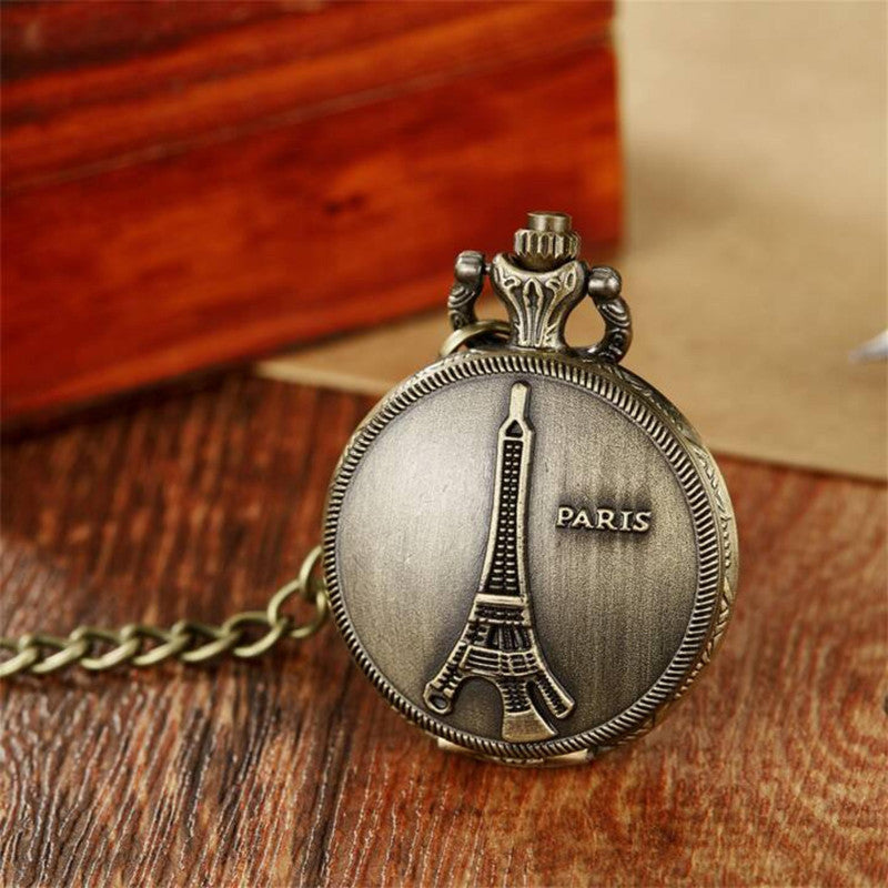 Pocket Watch Key Chain with Key Ring Men & Women Gift Key Chain Key