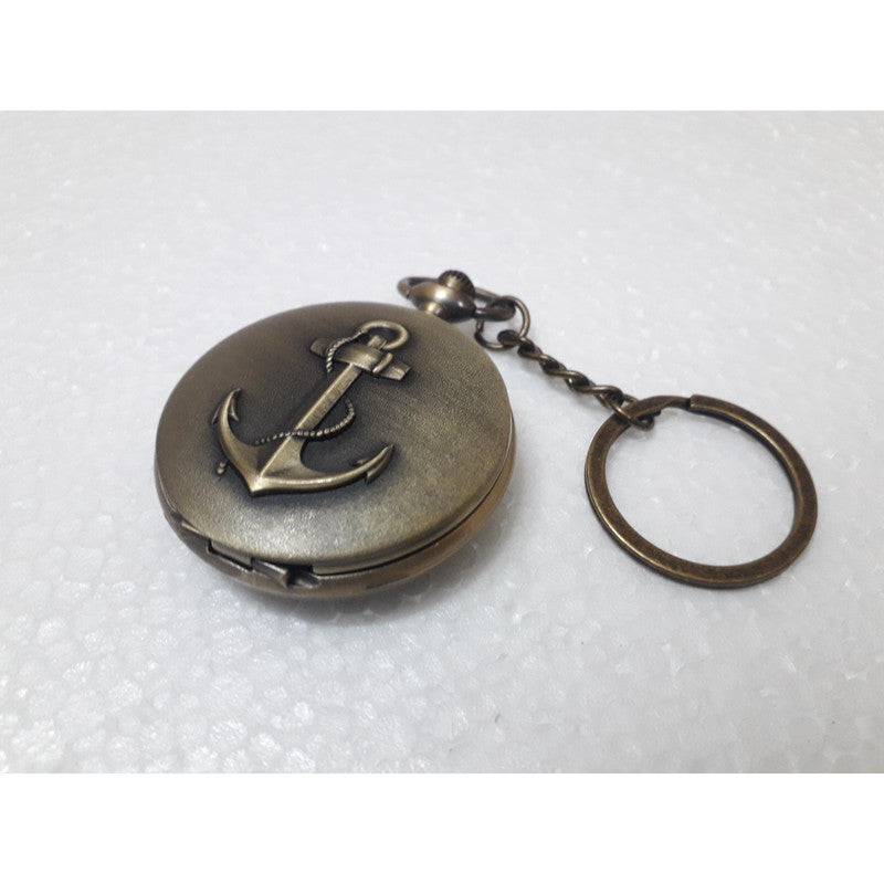 Pocket Watch Key Chain with Key Ring Men & Women Gift Key Chain Key