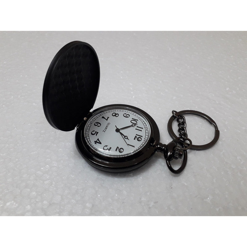 Pocket Watch Key Chain with Key Ring Men & Women Gift Key Chain Key