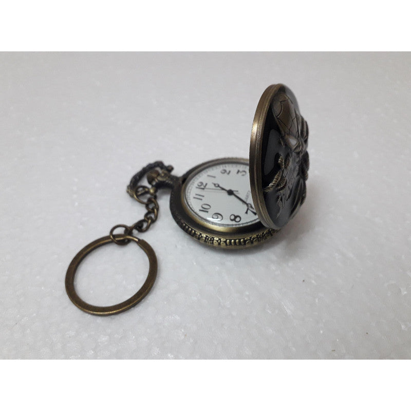 Pocket Watch Key Chain with Key Ring Men & Women Gift Key Chain Key
