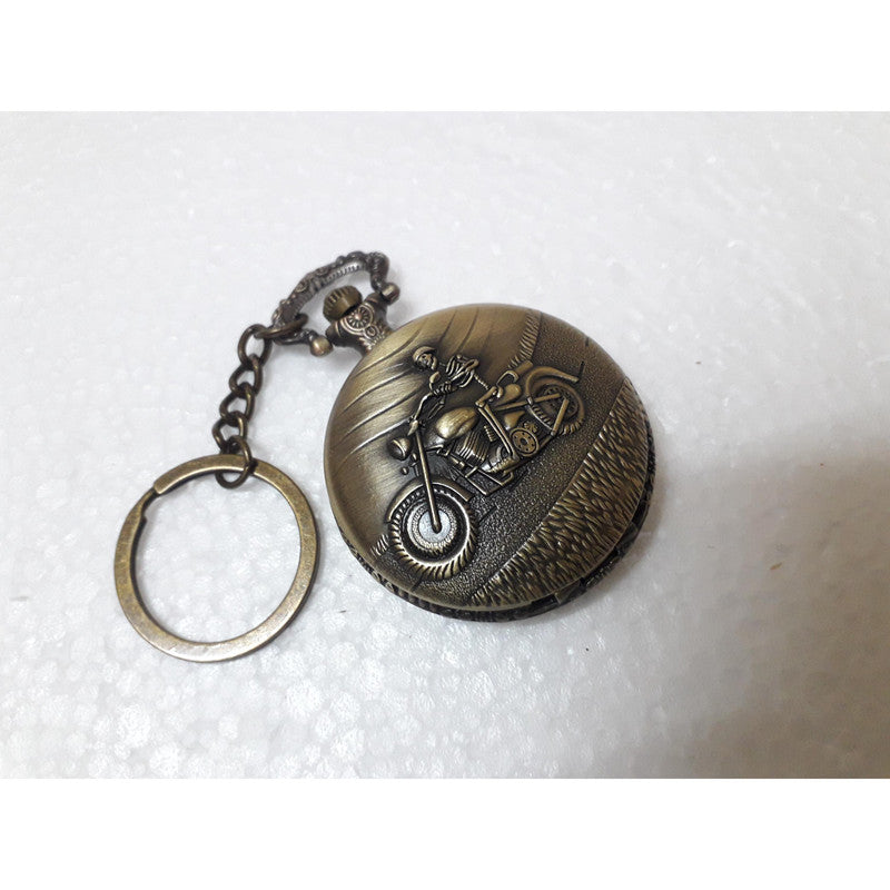 Pocket Watch Key Chain with Key Ring Men & Women Gift Key Chain Key