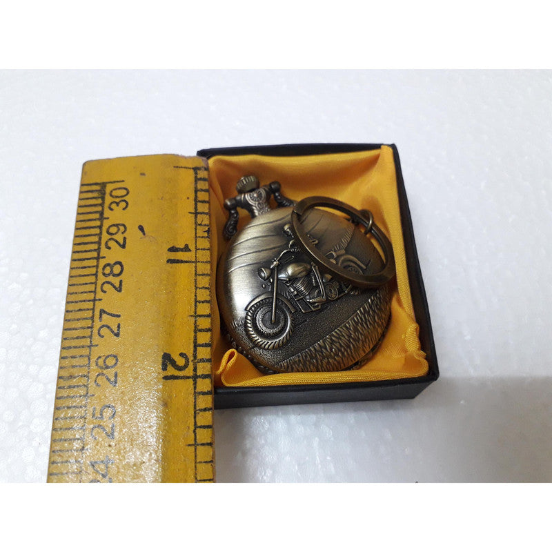Pocket Watch Key Chain with Key Ring Men & Women Gift Key Chain Key