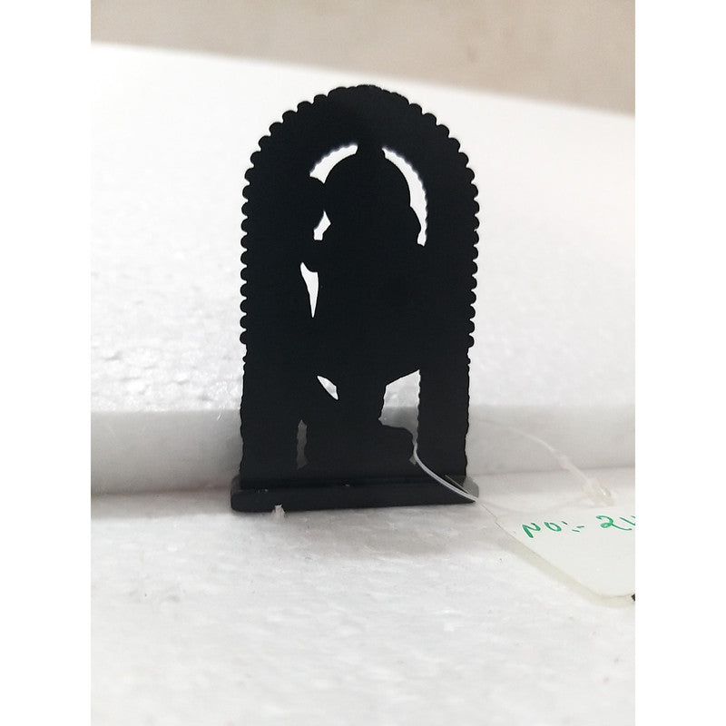 RAM Original Ram Lalla Idol Murti Lalla Statue Metal For Puja Decorative Showpiece | Black Finished (2434)