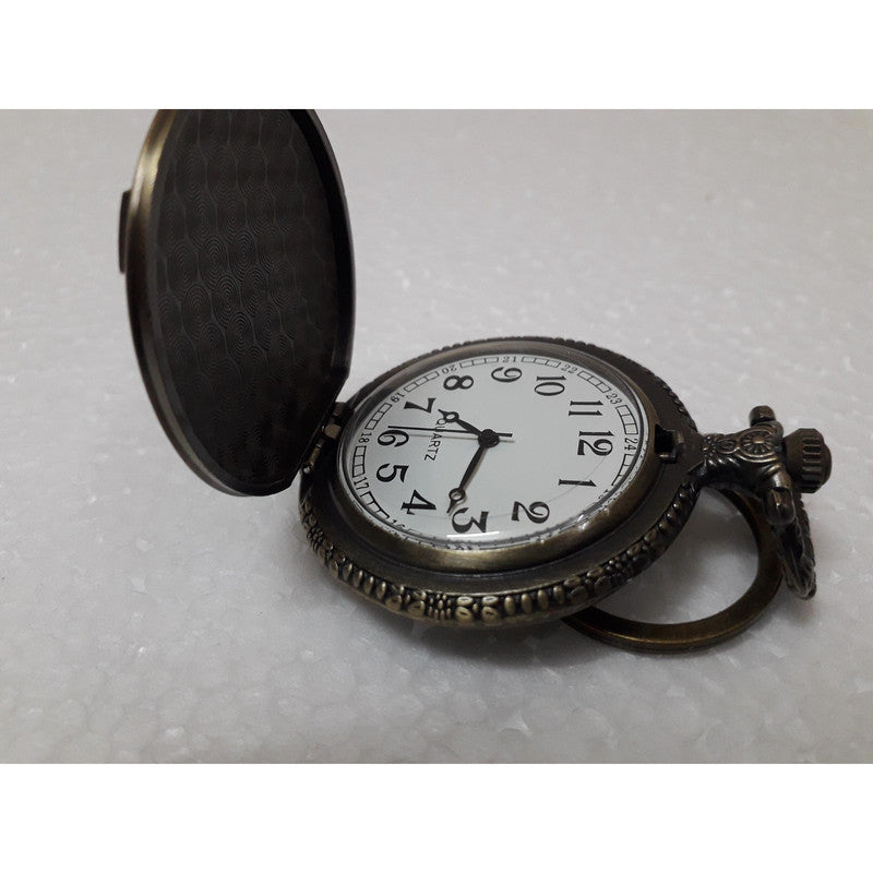 Pocket Watch Key Chain with Key Ring Men & Women Gift Key Chain Key