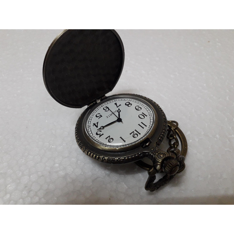 Pocket Watch Key Chain with Key Ring Men & Women Gift Key Chain Key