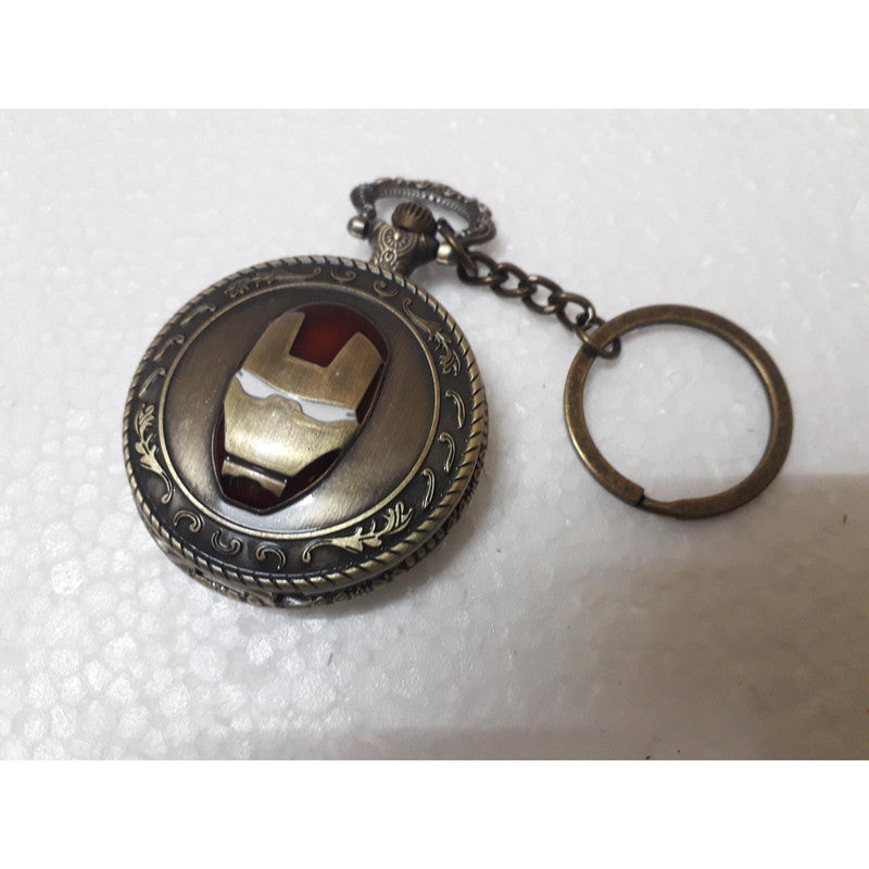 Pocket Watch Key Chain with Key Ring Men & Women Gift Key Chain Key