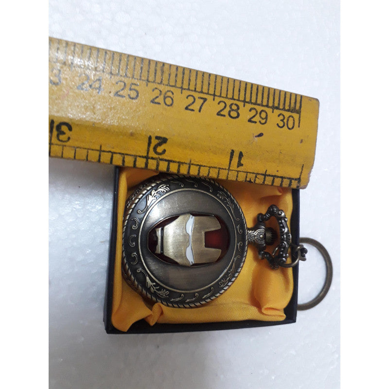 Pocket Watch Key Chain with Key Ring Men & Women Gift Key Chain Key