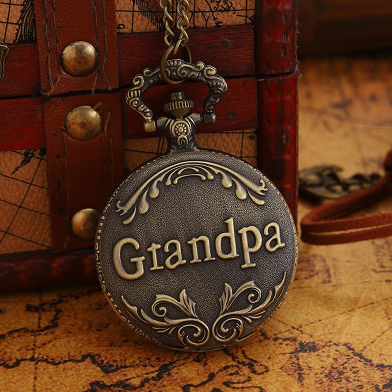 Pocket Watch Key Chain with Key Ring Men & Women Gift Key Chain Key