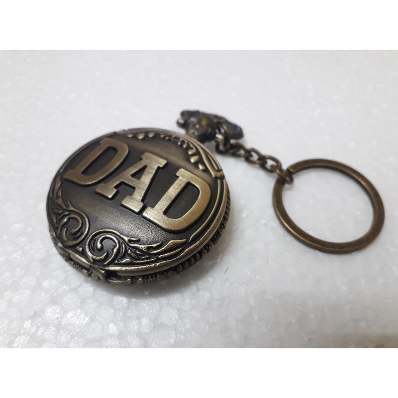 Pocket Watch Key Chain with Key Ring Men & Women Gift Key Chain Key