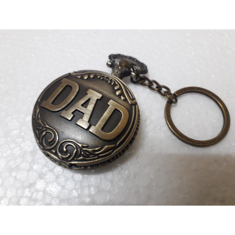 Pocket Watch Key Chain with Key Ring Men & Women Gift Key Chain Key