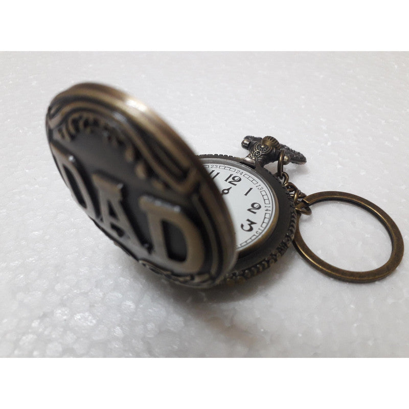 Pocket Watch Key Chain with Key Ring Men & Women Gift Key Chain Key