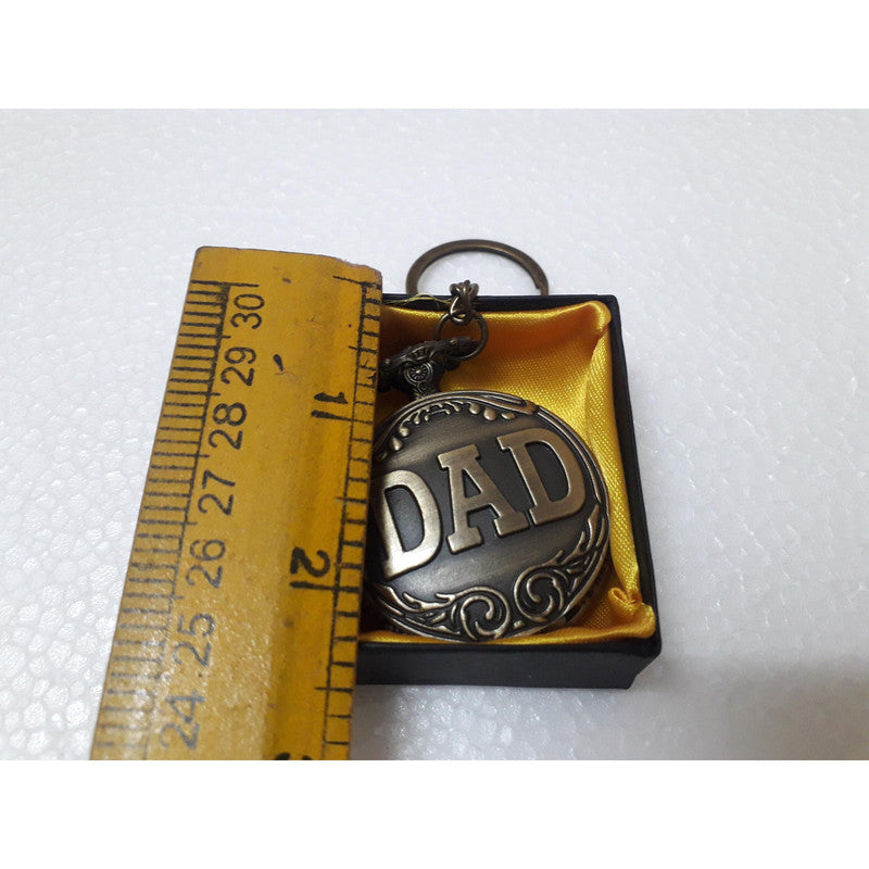Pocket Watch Key Chain with Key Ring Men & Women Gift Key Chain Key
