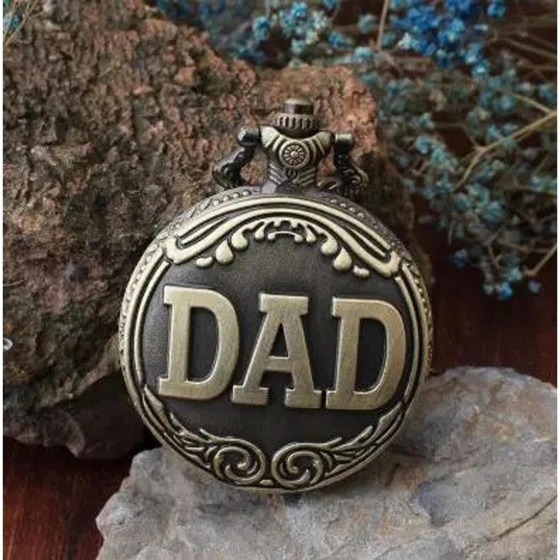 Pocket Watch Key Chain with Key Ring Men & Women Gift Key Chain Key