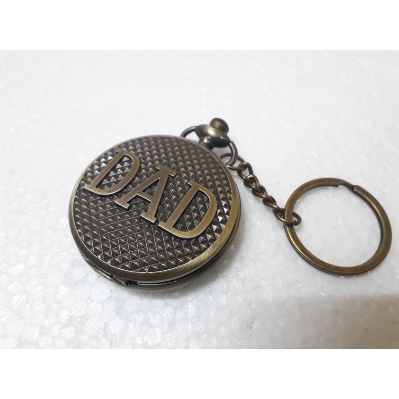 Pocket Watch Key Chain with Key Ring Men & Women Gift Key Chain Key