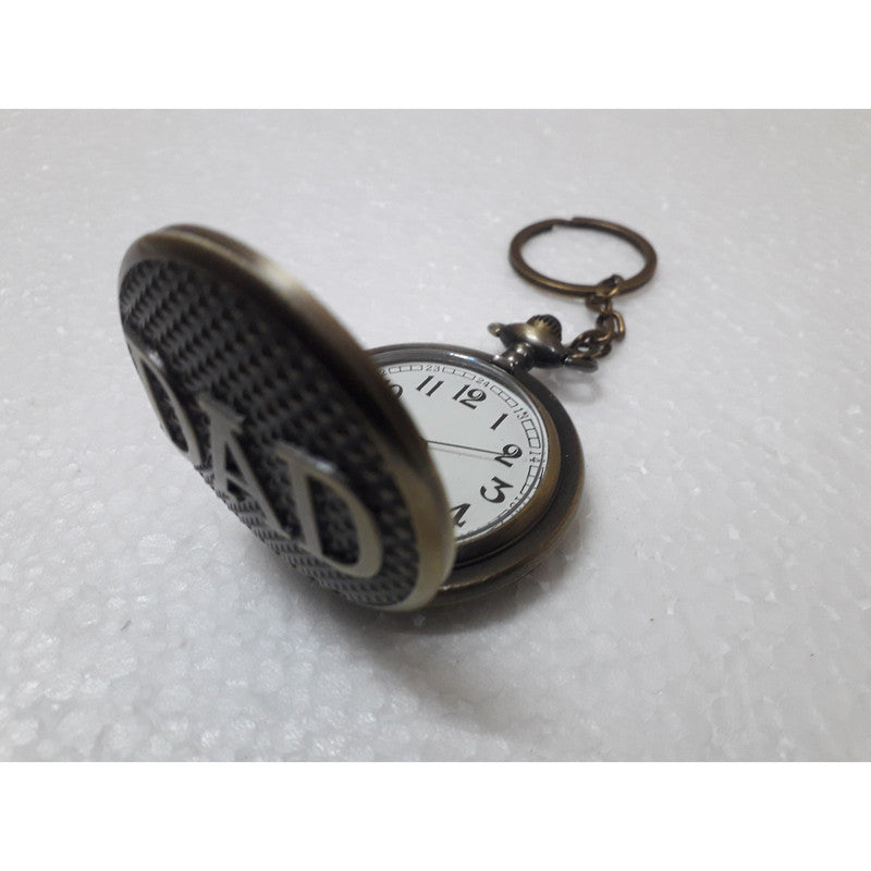 Pocket Watch Key Chain with Key Ring Men & Women Gift Key Chain Key