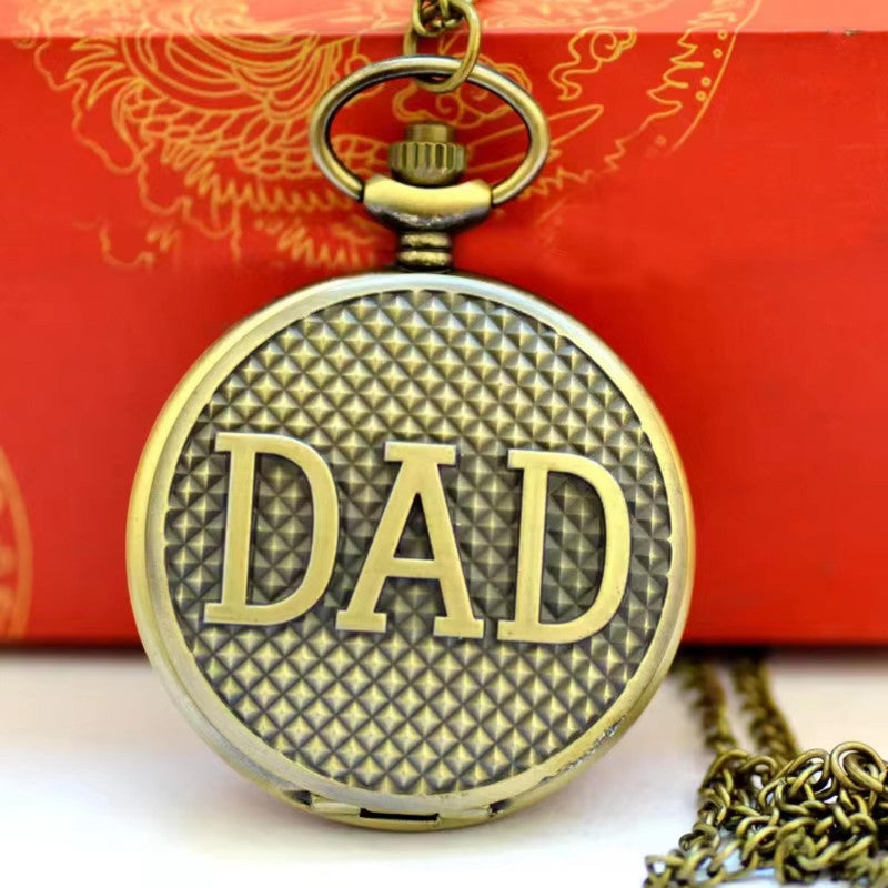 Pocket Watch Key Chain with Key Ring Men & Women Gift Key Chain Key