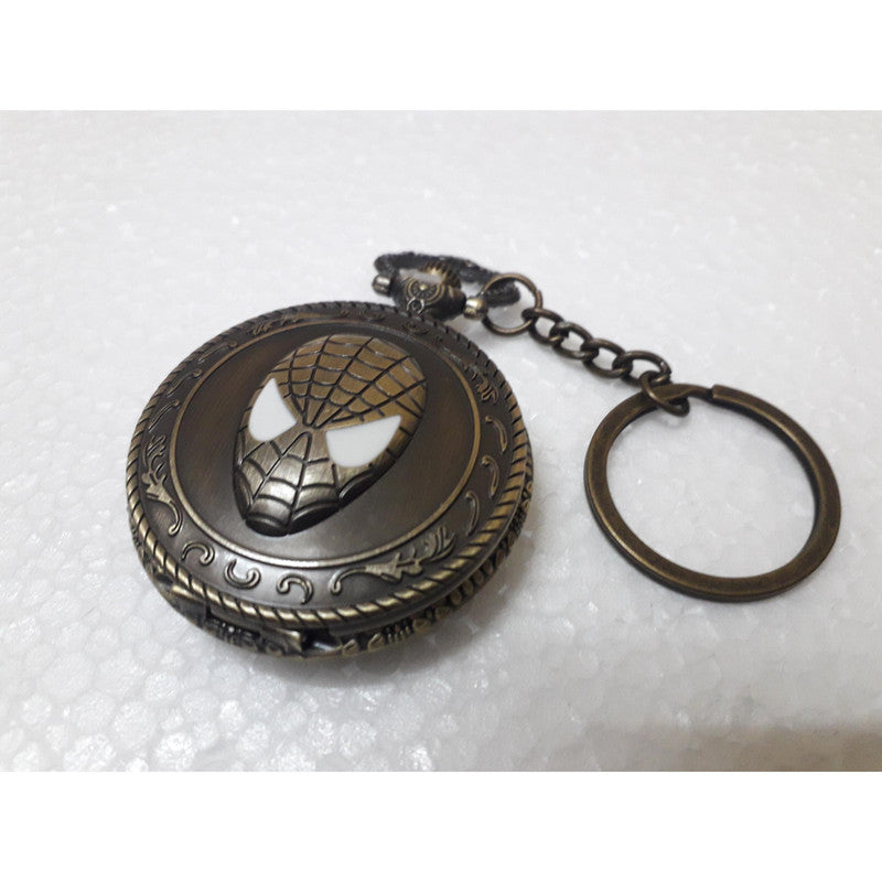 Pocket Watch Key Chain with Key Ring Men & Women Gift Key Chain Key