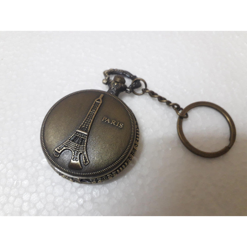 Pocket Watch Key Chain with Key Ring Men & Women Gift Key Chain Key