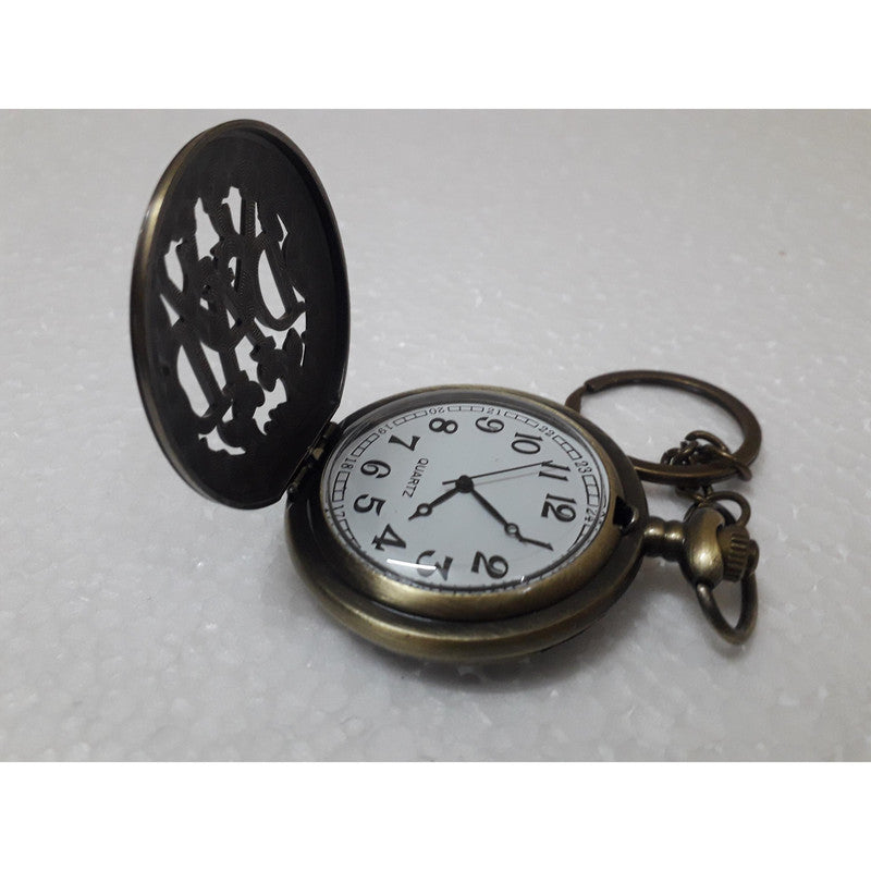 Pocket Watch Key Chain with Key Ring Men & Women Gift Key Chain Key