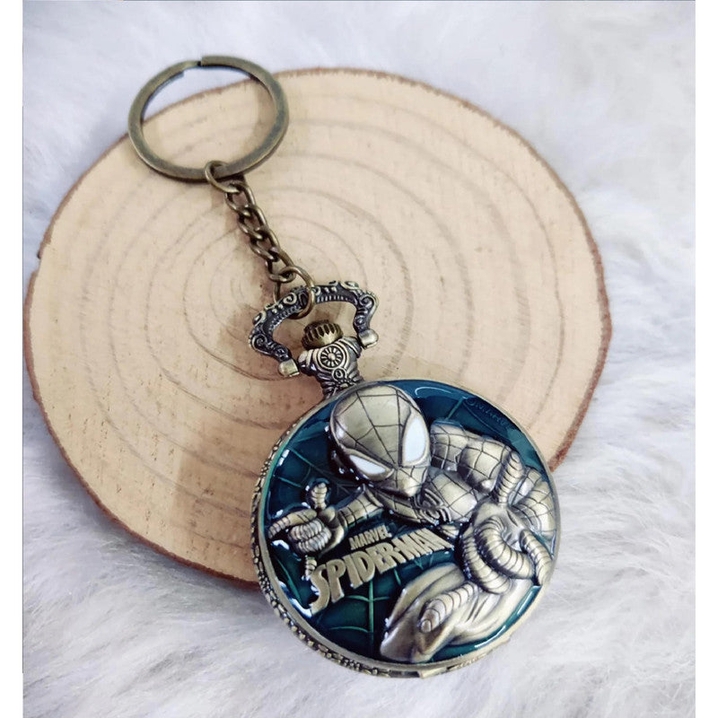 Pocket Watch Key Chain with Key Ring Men & Women Gift Key Chain Key