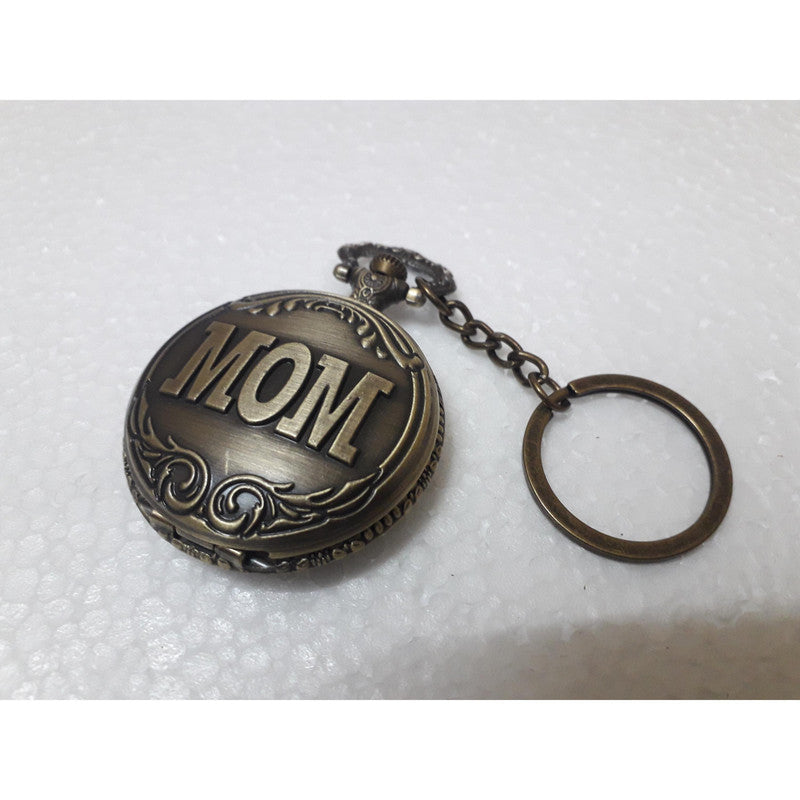 Pocket Watch Key Chain with Key Ring Men & Women Gift Key Chain Key