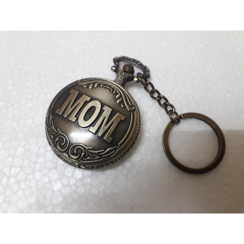 Pocket Watch Key Chain with Key Ring Men & Women Gift Key Chain Key