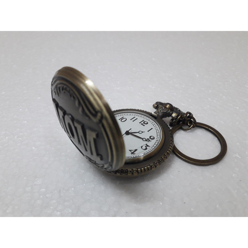 Pocket Watch Key Chain with Key Ring Men & Women Gift Key Chain Key