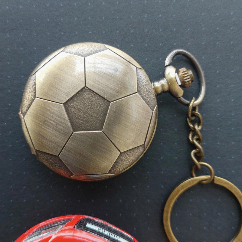 Pocket Watch Key Chain with Key Ring Men & Women Gift Key Chain Key