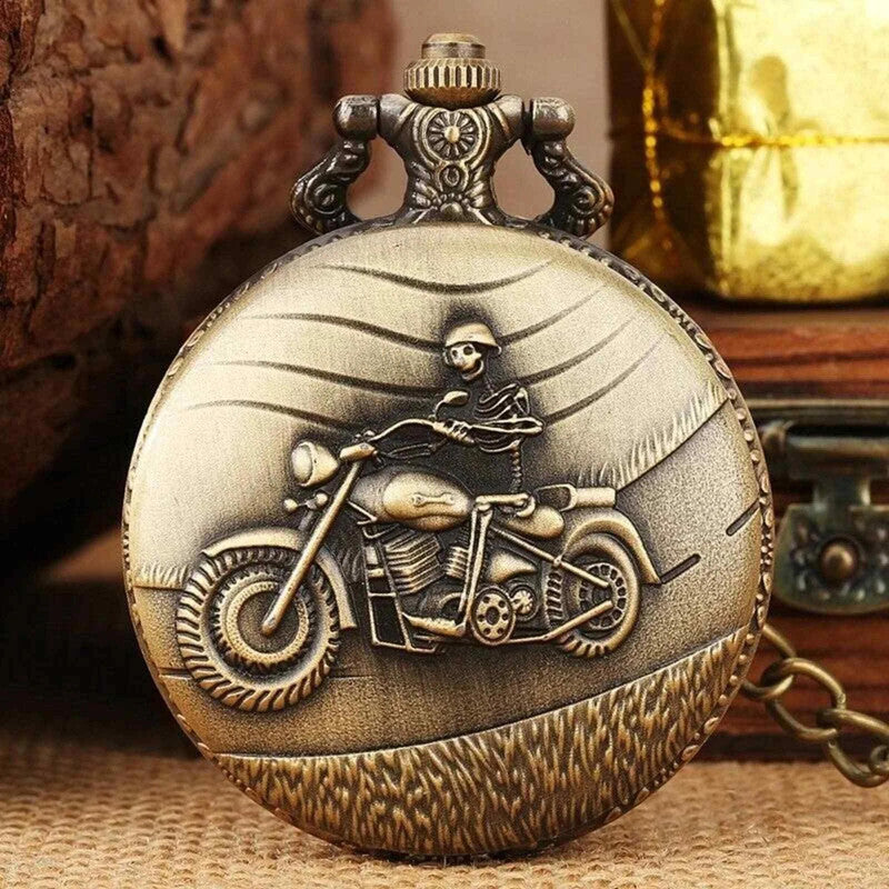 Pocket Watch Key Chain with Key Ring Men & Women Gift Key Chain Key