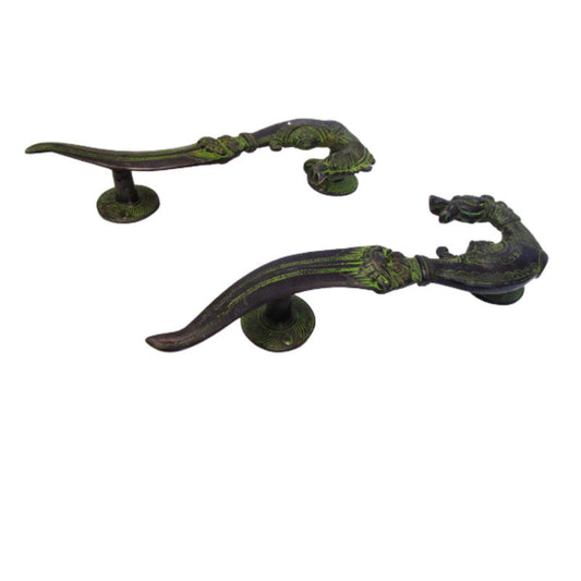 Vintage Style Door Handle Pair - Royal Collection (5253)